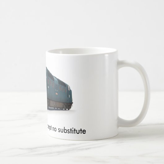 Deltic Tasse 'nehmen kein substitute an (Rechts)