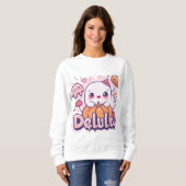 Delulu | ExDesigner | Halloween Sweatshirt (Vorne ganz)