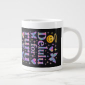 Delulu für ruru (real) - Sideways Jumbo-Tasse (Rechts)