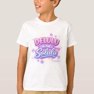 Delulu Ist das Solulu – Süße Kawaii-Ästhetik T-Shirt