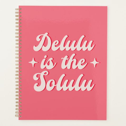 Delulu ist der Solulu Planer (Vorderseite)