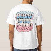 Delulu ist der Solulu T-Shirt (Rückseite)