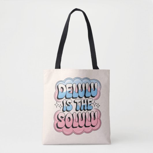 Delulu ist der Solulu Tasche (Vorderseite)