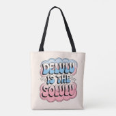Delulu ist der Solulu Tasche (Rückseite)