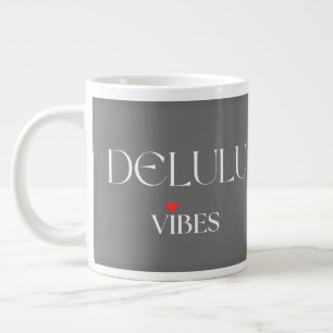 Delulu-Stimmung, Süßes Girlycore-Geschenk zum Gebu Jumbo-Tasse