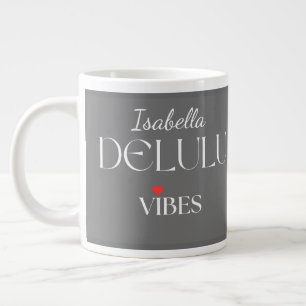 Delulu Vibes, Süßes Girlycore-Geschenk zum Geburts Jumbo-Tasse