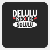 Deluluu-Plot-Rüstung aktiviert Quadratischer Aufkleber (Vorderseite)