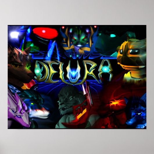 Delura Poster: Zeichen Poster (Vorne)