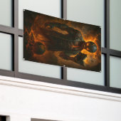 DELUSION Banner (Äußeres Gebäude)