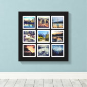 Deluxe 9 Fotografenbündel Leinwanddruck (Insitu (Holzboden))