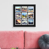 Deluxe 9 Fotografenbündel Leinwanddruck (Insitu (Wohnzimmer))