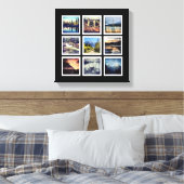 Deluxe 9 Fotografenbündel Leinwanddruck (Insitu (Schlafzimmer))