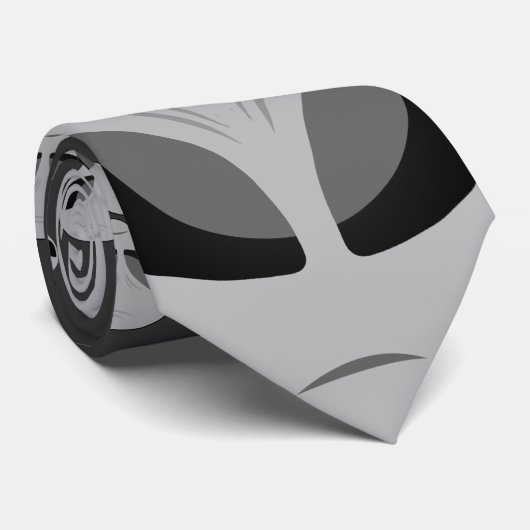 Deluxe alien krawatte (Gerollt)