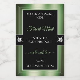 Deluxe Black Forest Green Brilliants Produktkennze Lebensmitteletikett