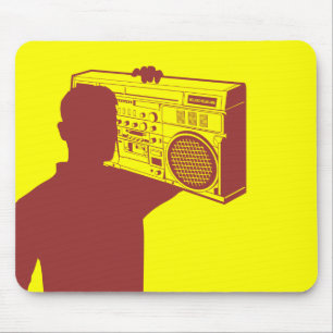 Deluxe Boom Box Mauspad