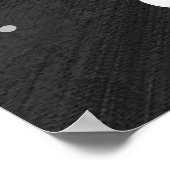 Deluxe Burger Fries Drink Restaurant Big Poster (Ecke)