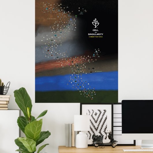 Deluxe Cell to Singularity Poster (Heimbüro)