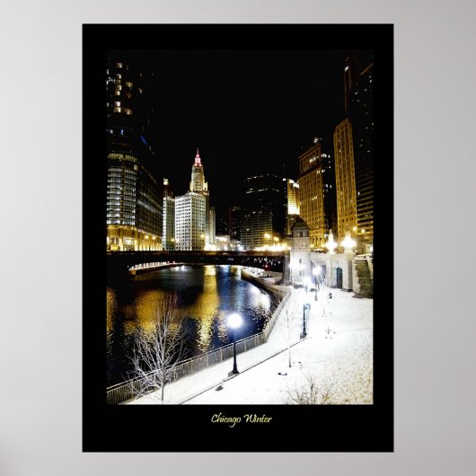 Deluxe Chicago Winter Poster (Vorne)