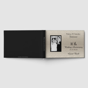 Deluxe Elegante Jubiläum Party Foto Gästebuch