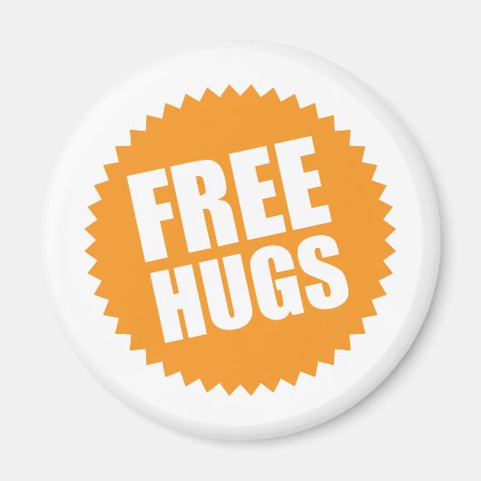 Deluxe Free Hugs Magnet (Vorne)