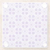 Deluxe Geometric Floral Untersetzer (Rückseite)