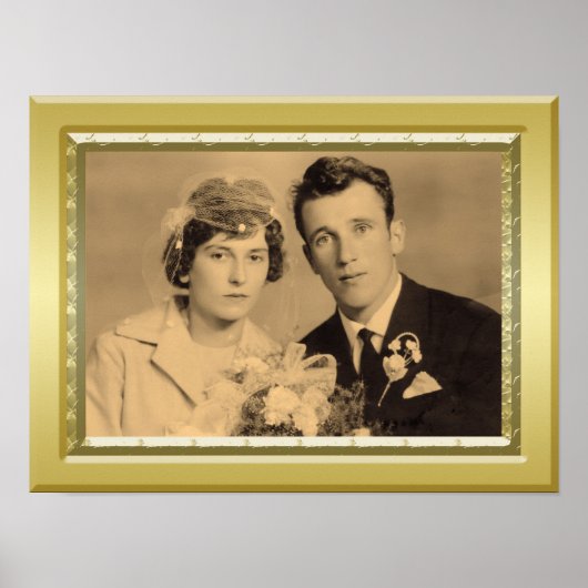 Deluxe Goldrahmen Foto Poster (Vorne)