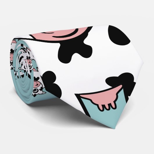 Deluxe Kuh Krawatte (Gerollt)