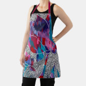 Deluxe Orientale Lotus Blume Originelle Kunst, Dic Schürze (InSitu)