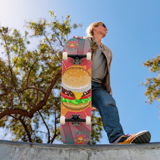 Deluxe Sizzle Burger Skateboard (Außenbereich 1)