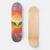 Deluxe Sizzle Burger Skateboard (Vorderseite)