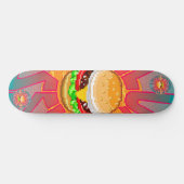 Deluxe Sizzle Burger Skateboard (Horizontal)