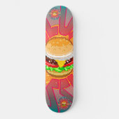 Deluxe Sizzle Burger Skateboard (Vorderseite)