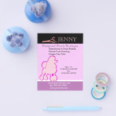 Deluxe Small Breeds Kennel Doggie Day Care Flyer (Einzeln)