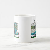 Deluxer Wohnwagenanhänger Kaffeetasse (Mittel)