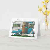 Deluxer Wohnwagenanhänger Karte (Gelbe Blume)