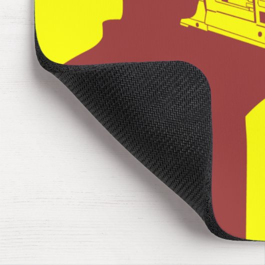 Deluxes Ghettoblaster Mousepad (Ecke)