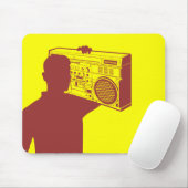 Deluxes Ghettoblaster Mousepad (Mit Mouse)