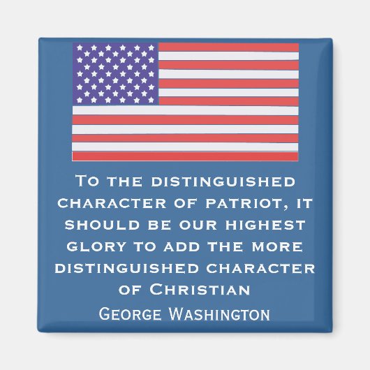 Dem ausgeprägten Charakter des Patrioten sollte er Magnet (Vorne)