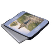 Dem Autor vertrauen Laptopschutzhülle (Vorne Knopf)