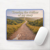 Dem Autor vertrauen Mousepad (Mit Mouse)