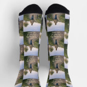 Dem Autor vertrauen Socken (Oben)