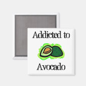 Dem Avocado geweiht Magnet (Vorderseite/Rückseite)