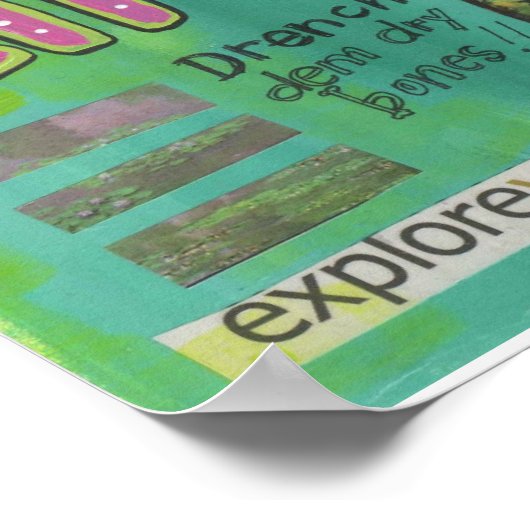 Dem Knochen Poster (Ecke)