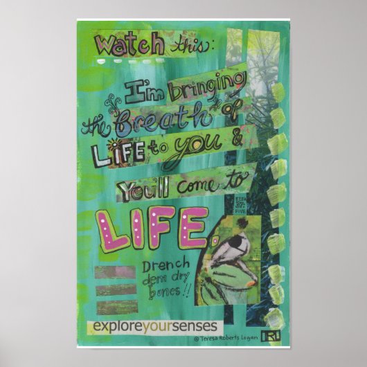 Dem Knochen Poster (Vorne)