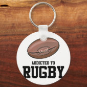 Dem Rugby zugeschrieben Schlüsselanhänger (Vorderseite)