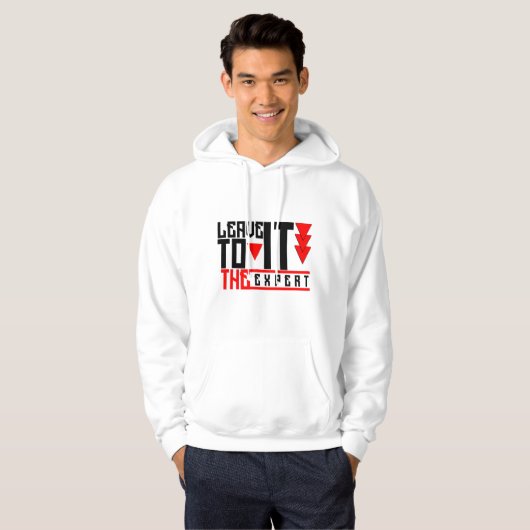 dem Sachverständigen verlassen Hoodie (Vorne ganz)