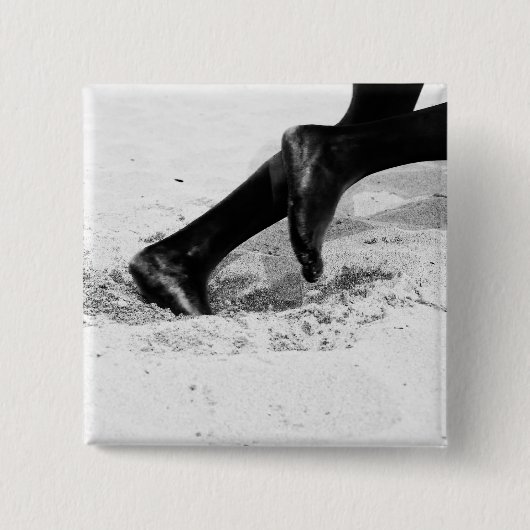 dem Sand ausgehen Button (Vorderseite)