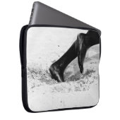 dem Sand ausgehen Laptopschutzhülle (Vorne Rechts)
