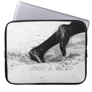 dem Sand ausgehen Laptopschutzhülle