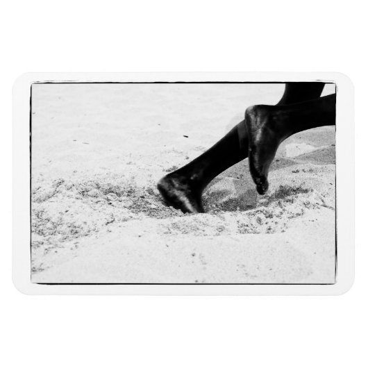 dem Sand ausgehen Magnet (Horizontal)